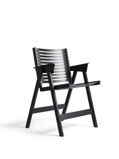 Rex Dining Chair in Black Oak, Solid Frame + Plywood, Mid-Century Modern Style