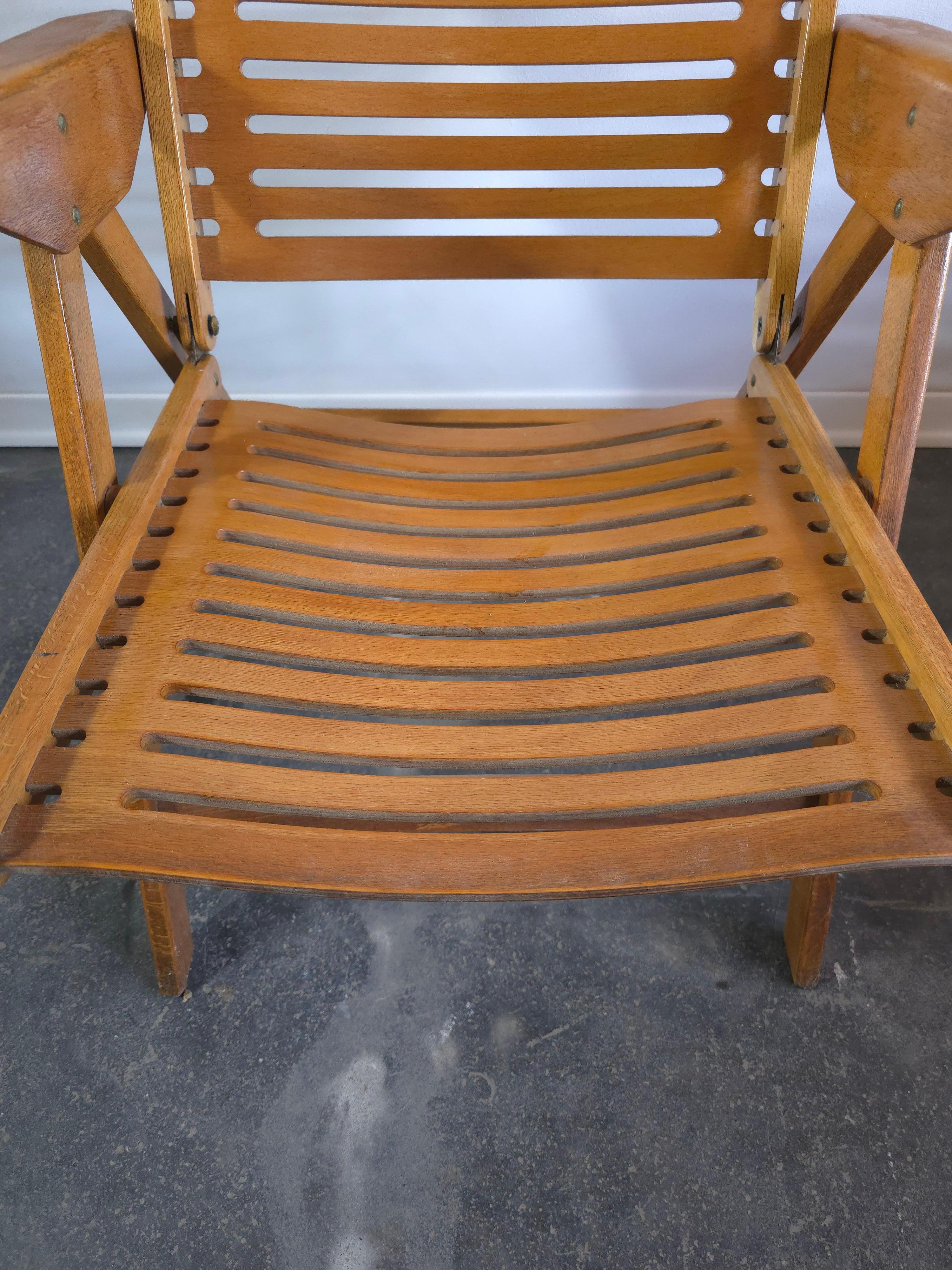 REX Folding chair 1970s en vente 3