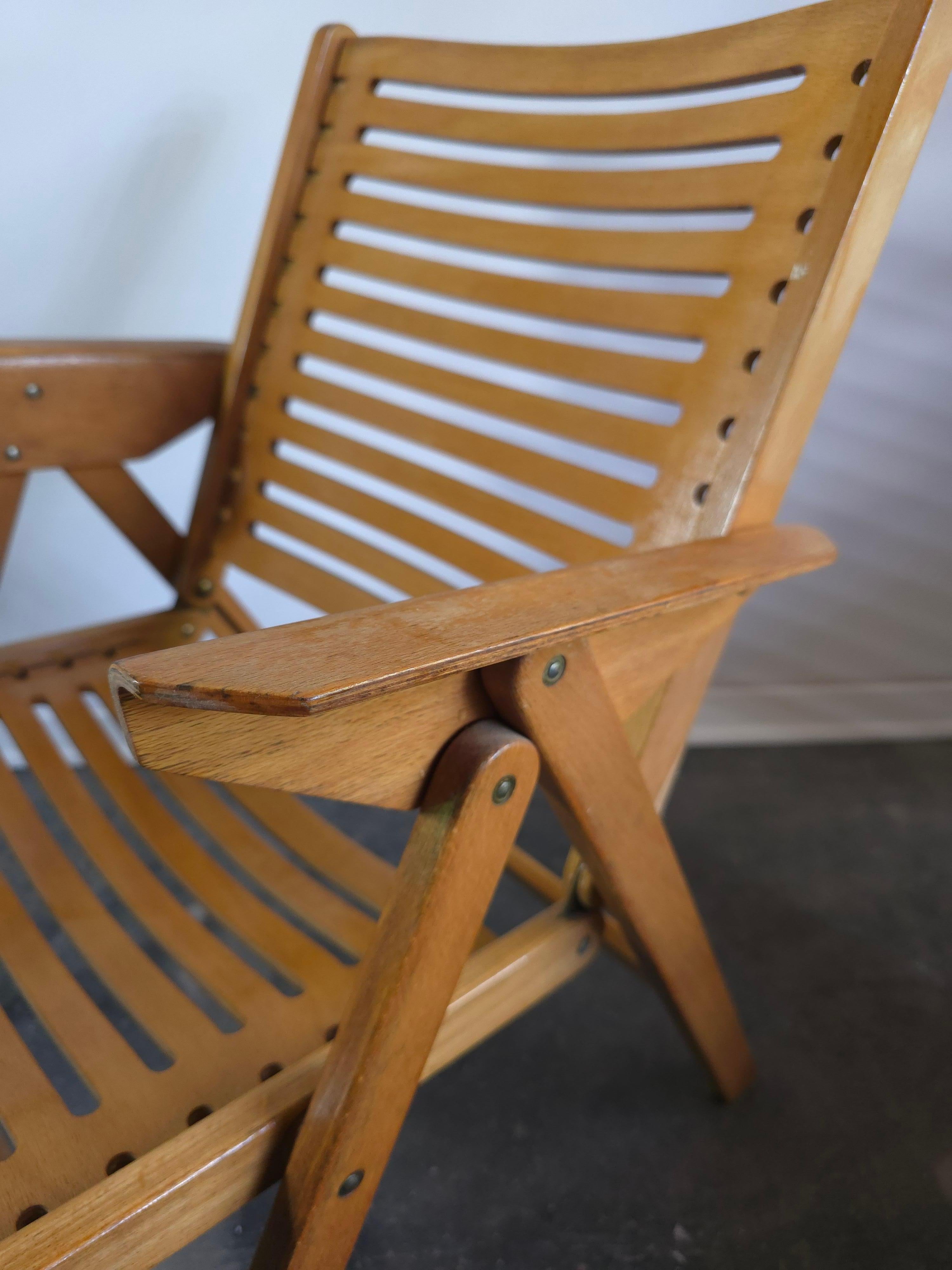 REX Folding chair 1970s en vente 6