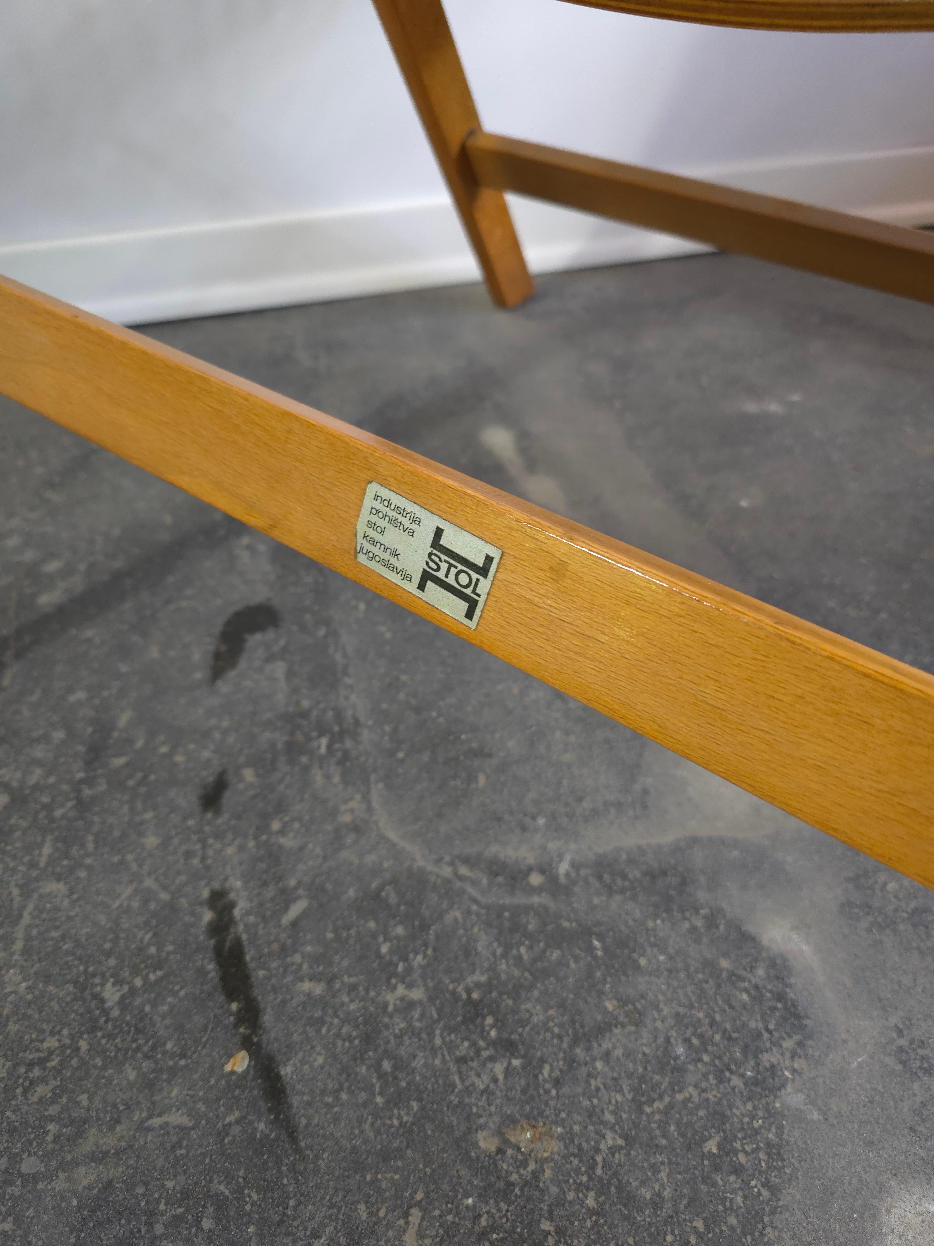 REX Folding chair 1970s Bon état - En vente à Ljubljana, SI