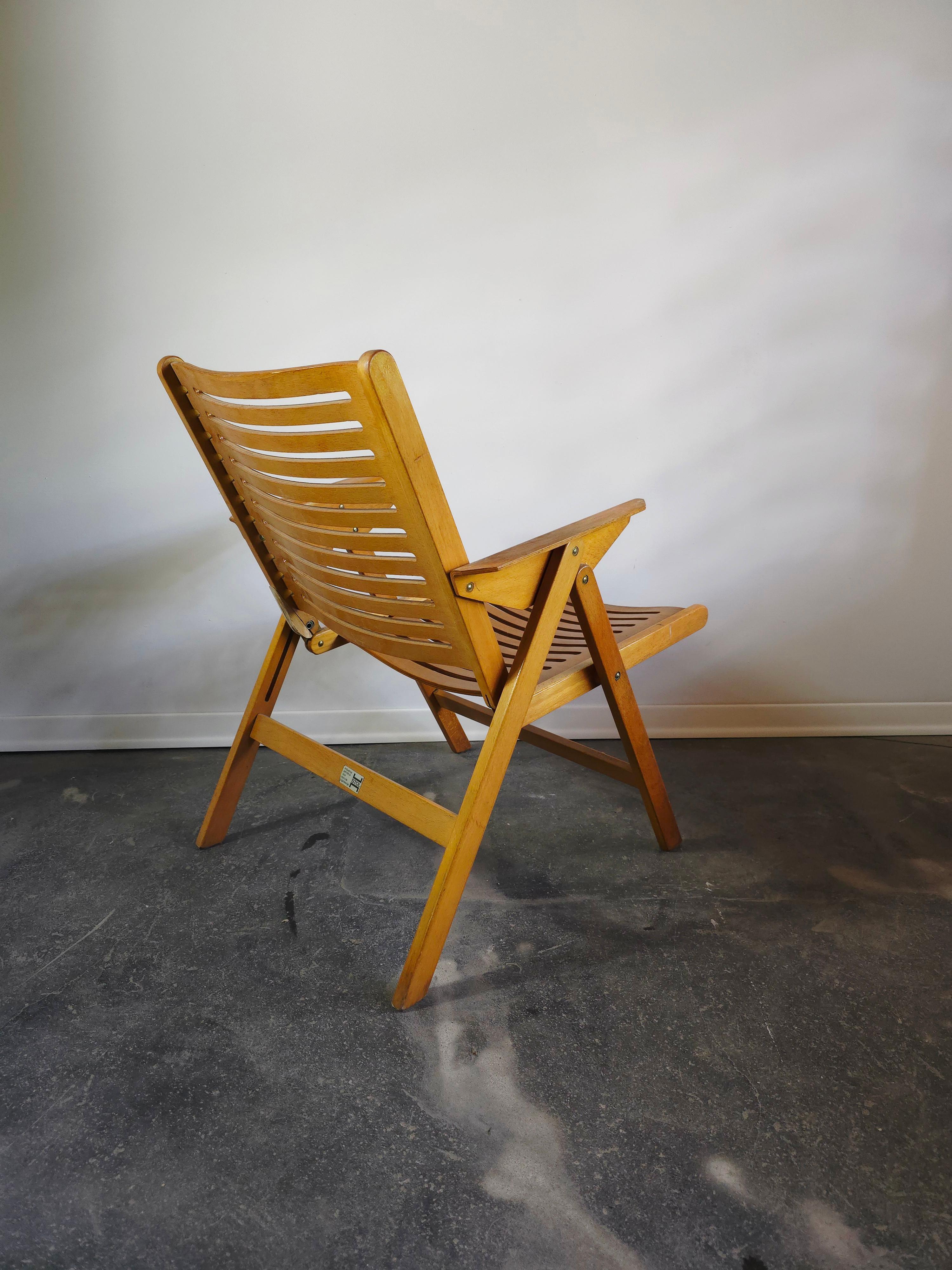 Fin du 20e siècle REX Folding chair 1970s en vente