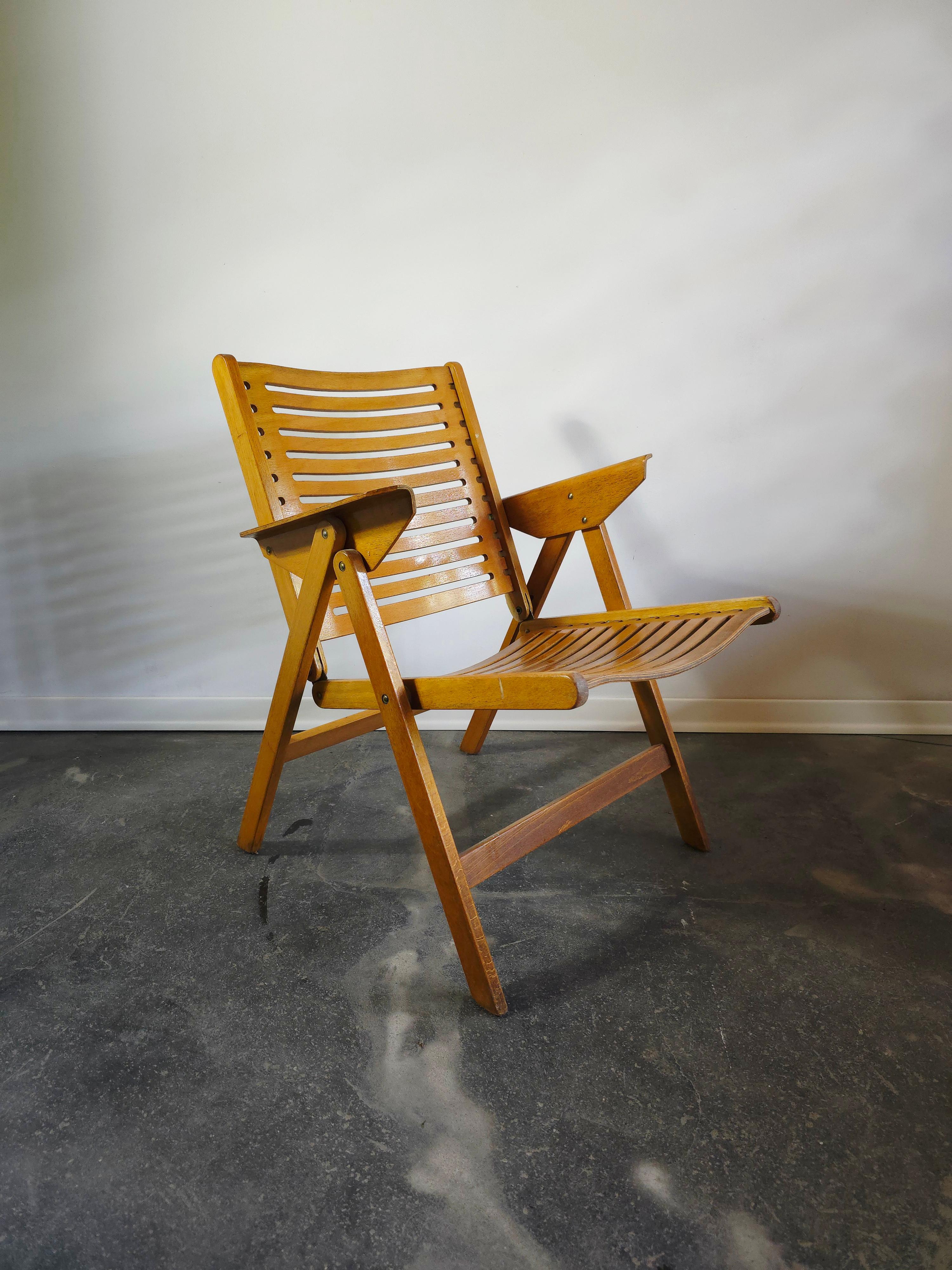 REX Folding chair 1970s en vente 1