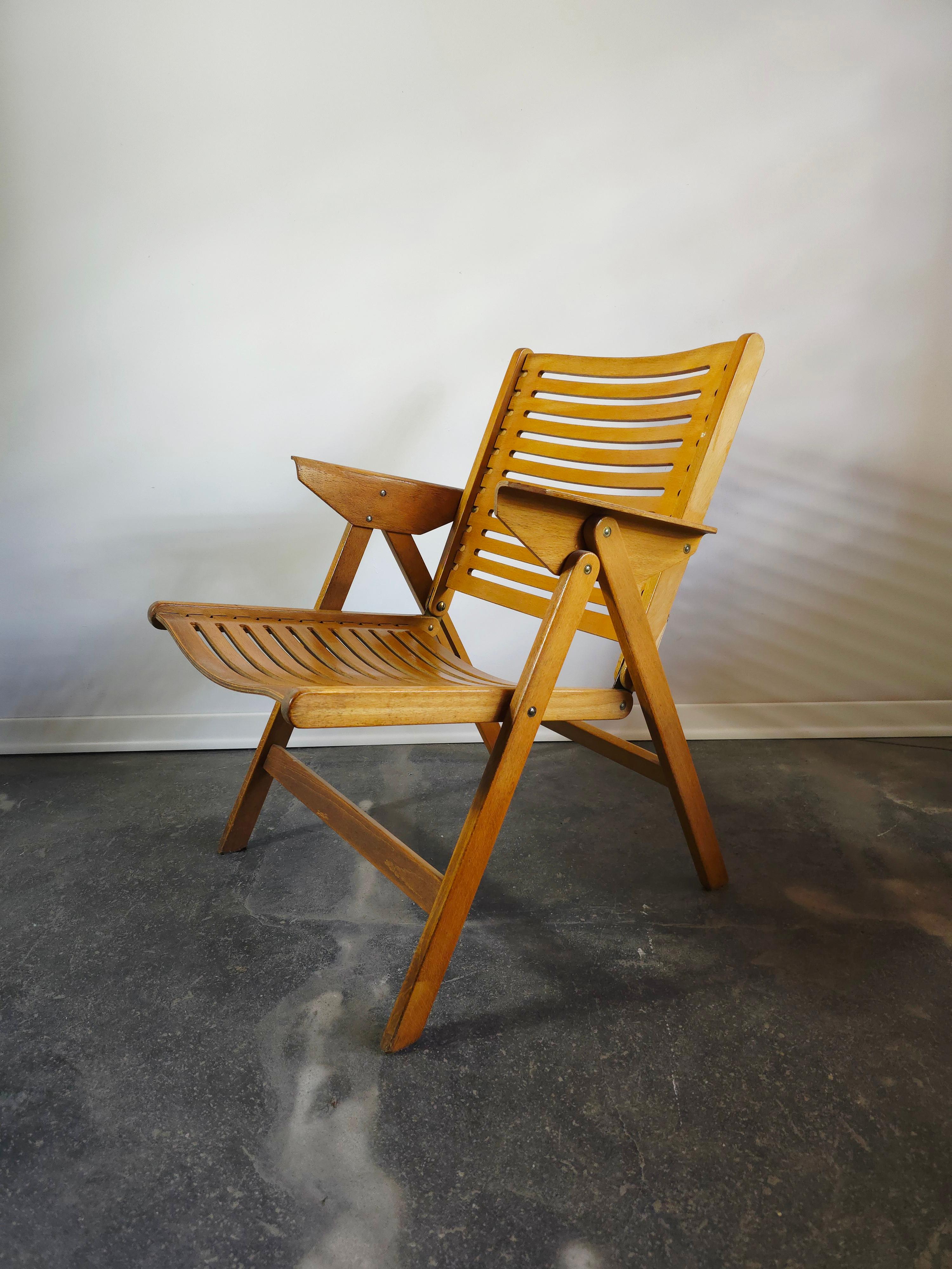 REX Folding chair 1970s en vente 2