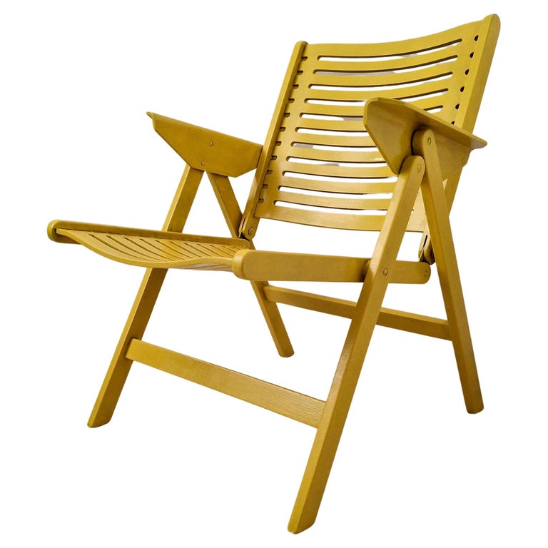 Klappstuhl „Rex“ von Niko Kralj, gebogenes Sperrholz, Mid-Century-Modern im Angebot bei 1stDibs Deutschland
