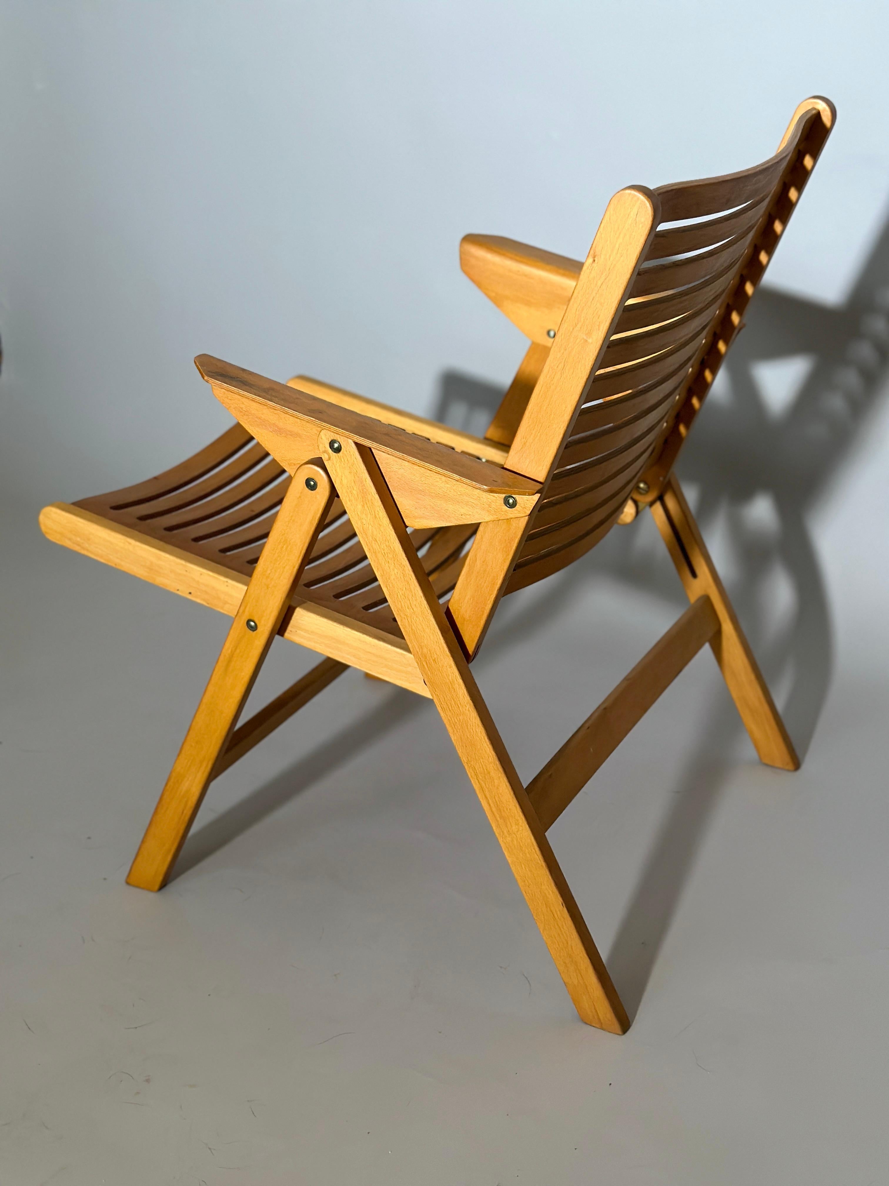 Rex Folding Chair by Niko Kralj 1950s In Good Condition For Sale In Čelinac, BA