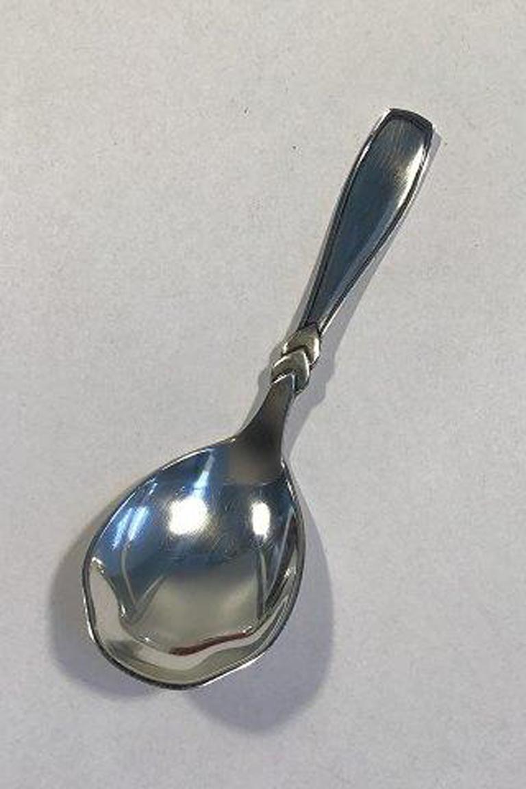 Rex silver sugar spoon W. & S. Sørensen.

Measures 11.4 cm(4 ½in).