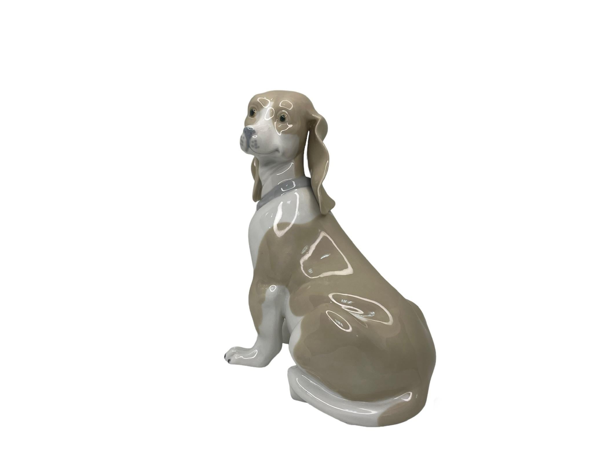 Spanish Rex Valencia Porcelain Figurine Of A Hummelwerk Dog For Sale
