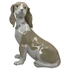 Rex Valencia Porcelain Figurine Of A Hummelwerk Dog