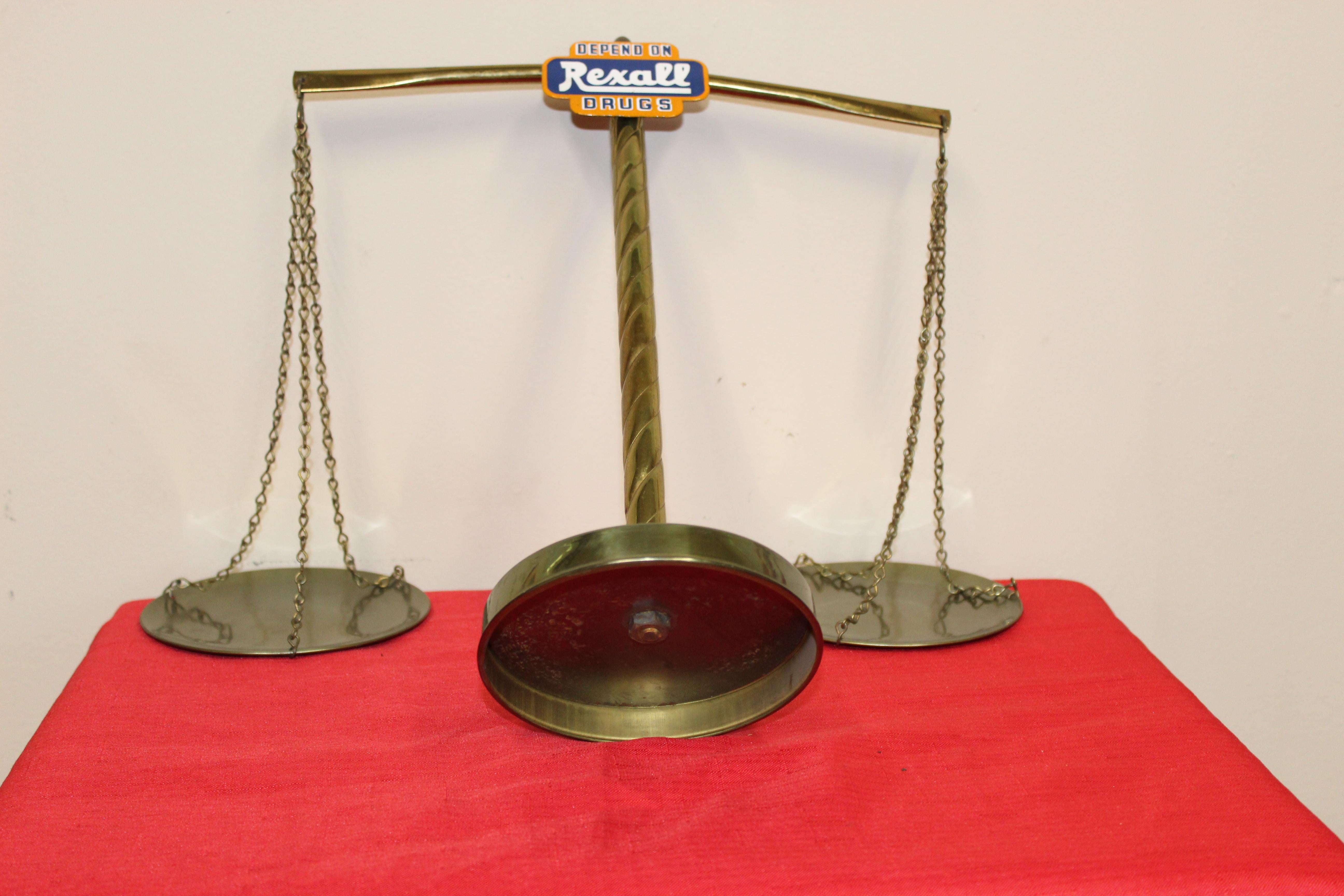 Rexall Drugs Pharmacy Balance Beam Scale For Sale 4