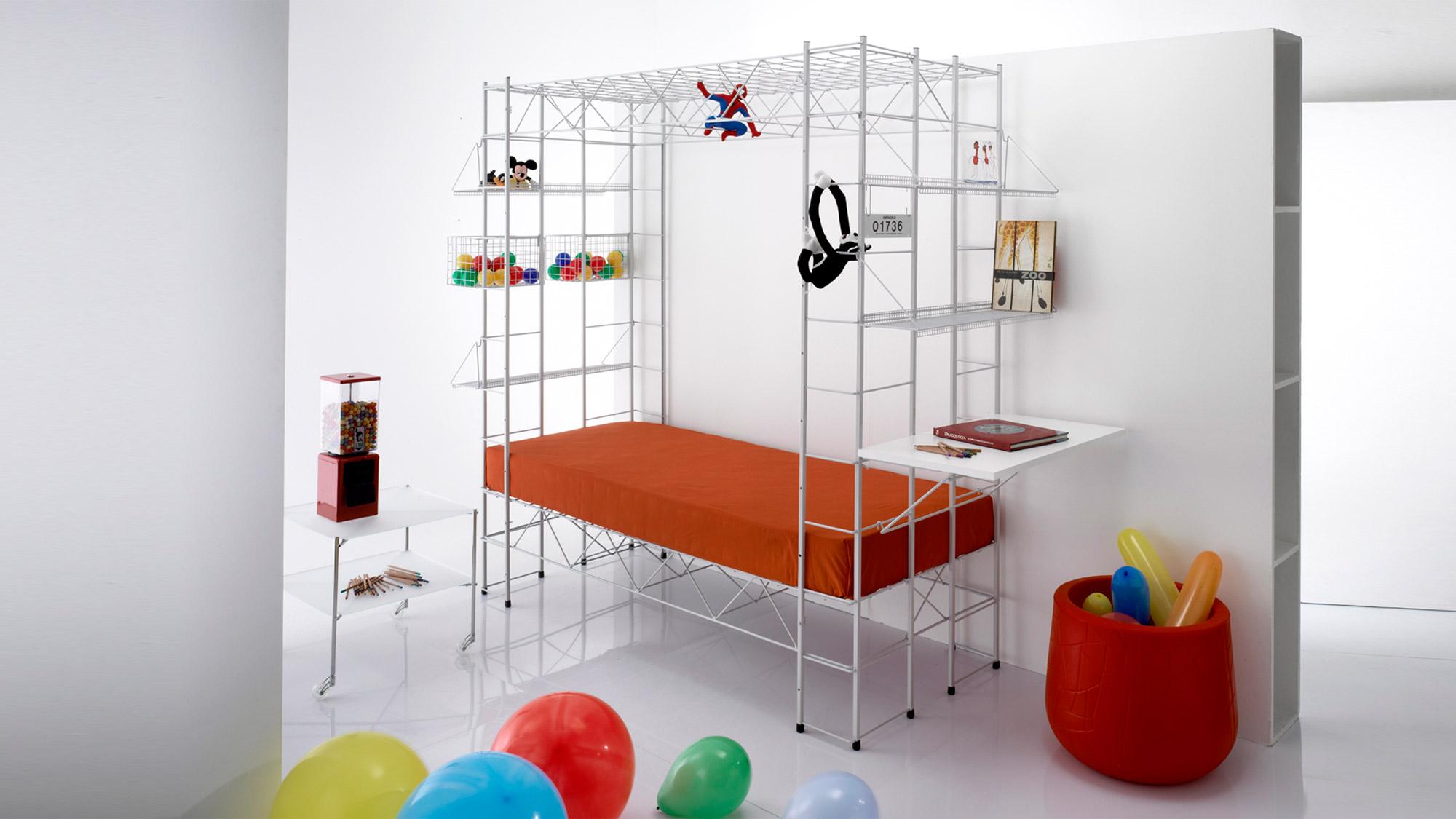 Rexite Abitacolo (“Casetta”) – Multifunctional Bed, Accessorized Composition For Sale 1