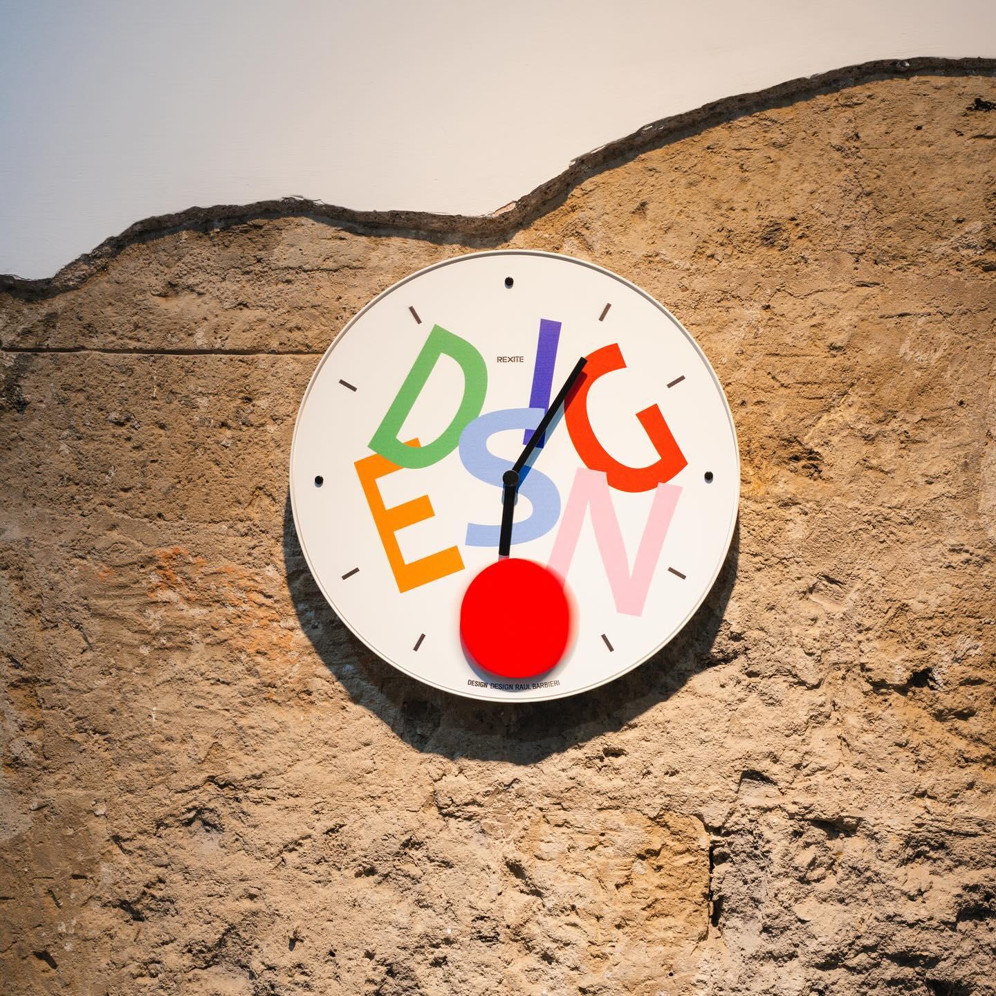 Rexite – Appuntamento - Design - Wall Clock design Raul Barbieri In New Condition For Sale In Alcamo, IT