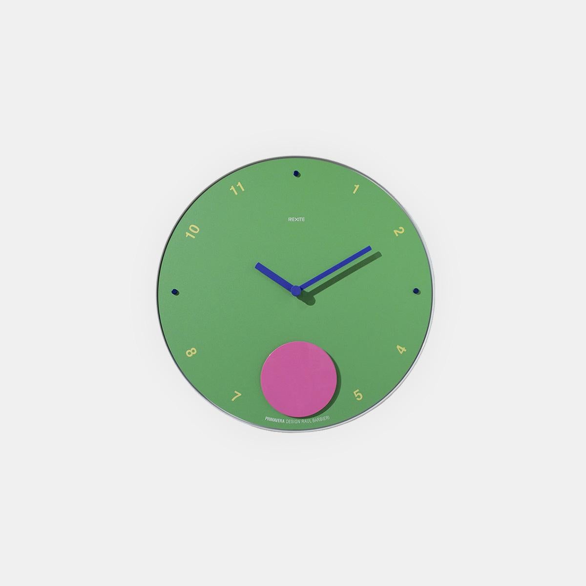 Rexite – Appuntamento - Primavera - Wall Clock design Raul Barbieri In New Condition For Sale In Alcamo, IT