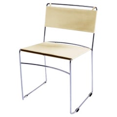 Rexite Delfina – Stackable Chair by Enzo Mari (Kvadrat Field 2, Ivory)