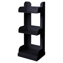Rexite Venezia – Free-Standing Bookcase design Enzo Mari - Black - 3 Shelves