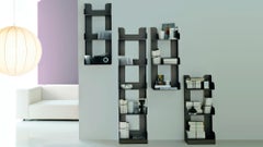 Rexite Venezia – Free-Standing Bookcase design Enzo Mari - White - 3 Shelves