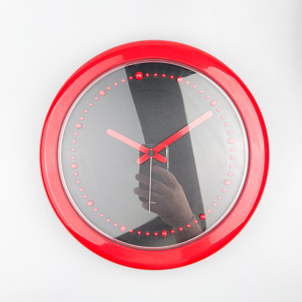 Modern Rexite Zero 980 Wall Clock design by Barbieri and Marianelli, 1981. For Sale