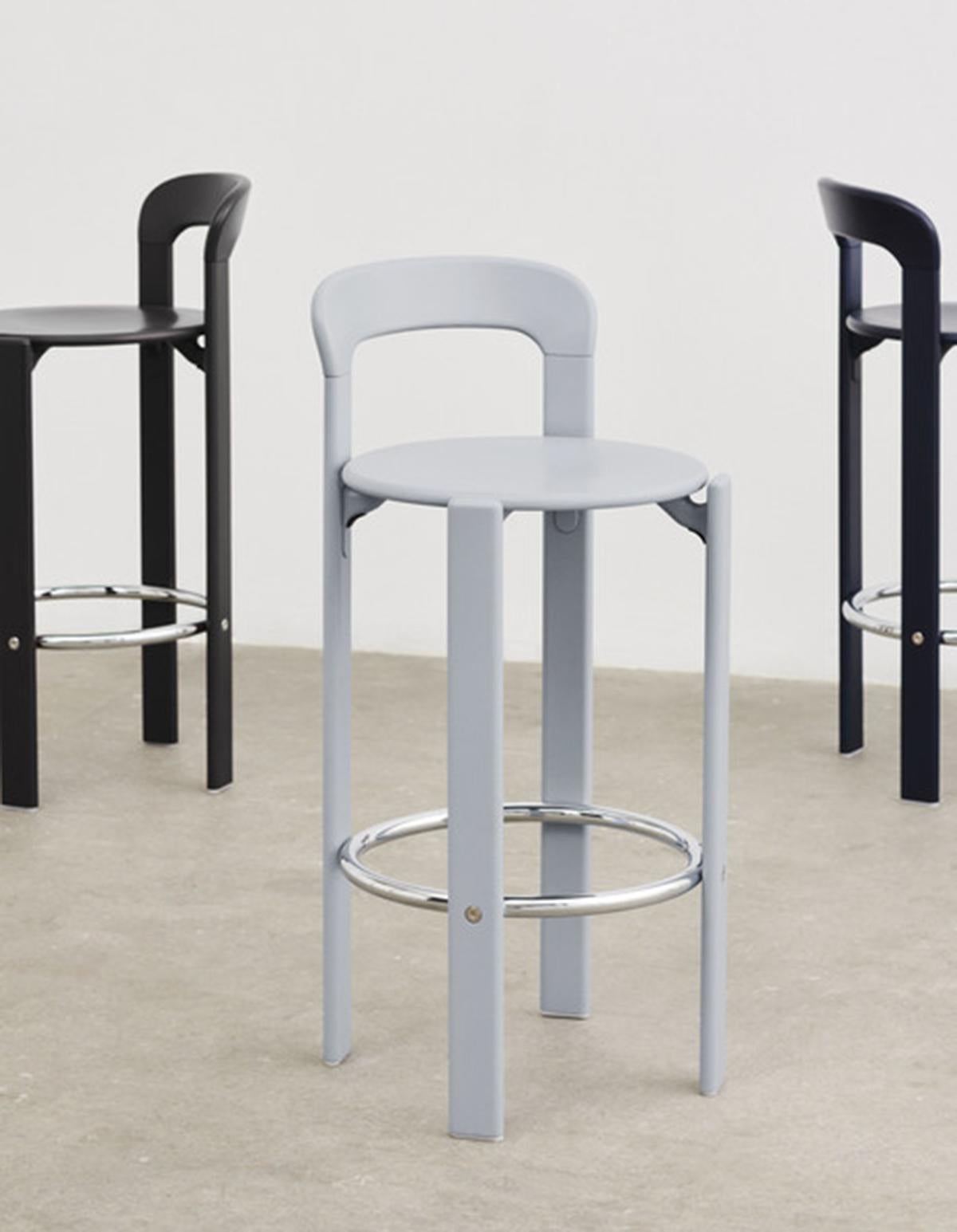 Based on the original Rey Collection designed by Swiss designer Bruno Rey in 1971, HAY has teamed up with Dietiker to present the Rey Bar Stool. It retains the functionality and resilience of the classic designs and has been modified in new