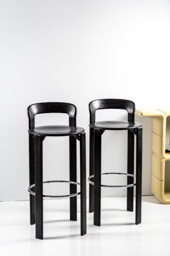 Rey Barstools by Bruno Rey for Kusch & Co. West Germany, 1970s