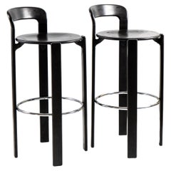 Rey Barstools by Bruno Rey for Kusch & Co. West Germany, 1970s