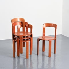 Rey Chairs by Bruno Rey, Dietiker 1971, Set of 4