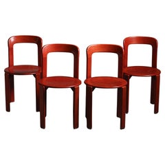 Rey Chairs by Bruno Rey, Dietiker 1971, Set of 4