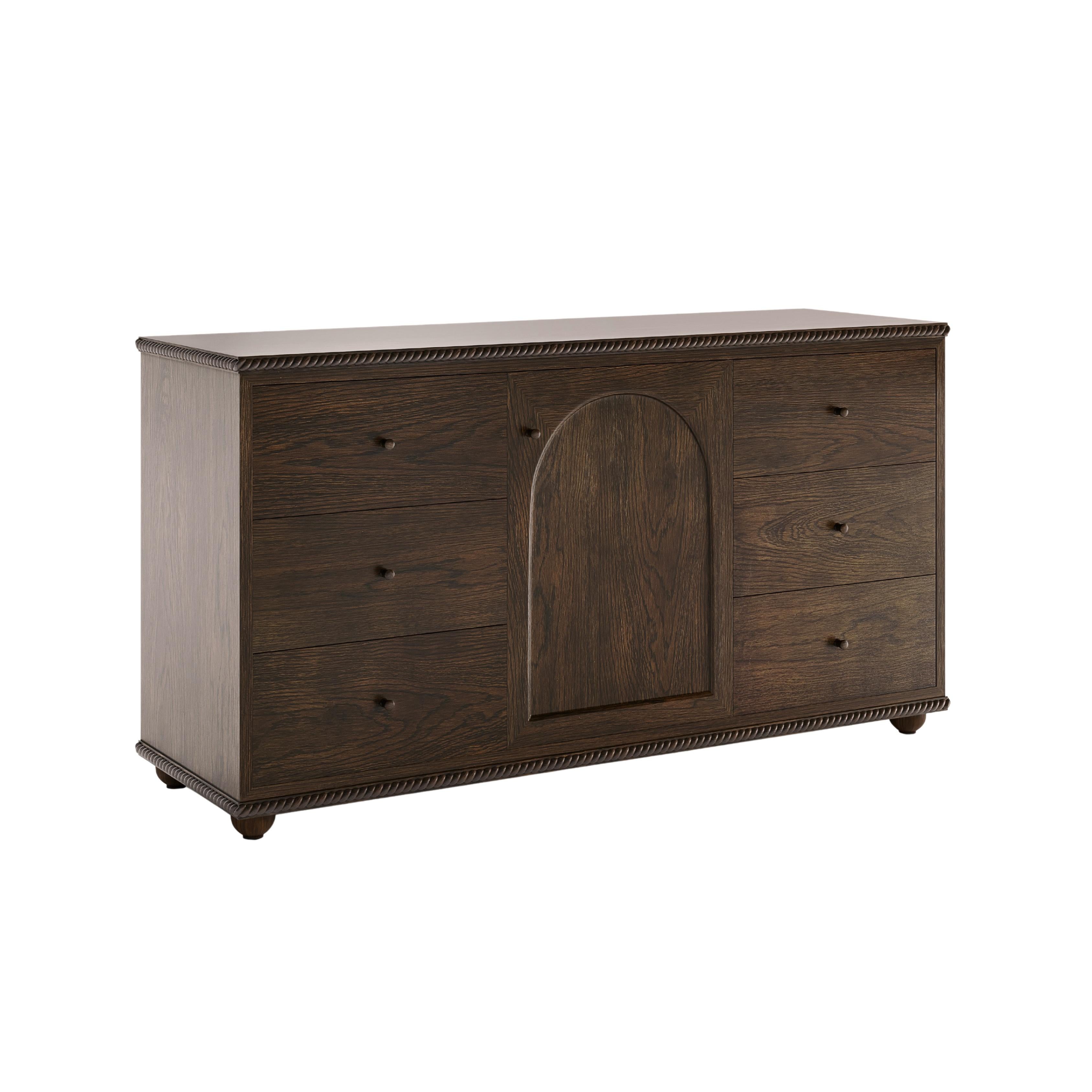 Americano Credenza Rey, in Oak Canyon, di August Abode in vendita