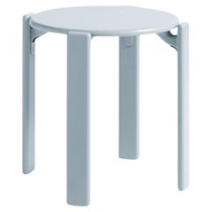 Rey Stool in Slate Blue Water Based Lacquered Beech