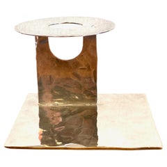 Rey Urban - Modernist silver candle holder 1971