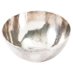 Rey Urban Cuenco de plata Suecia 1970 Firmado