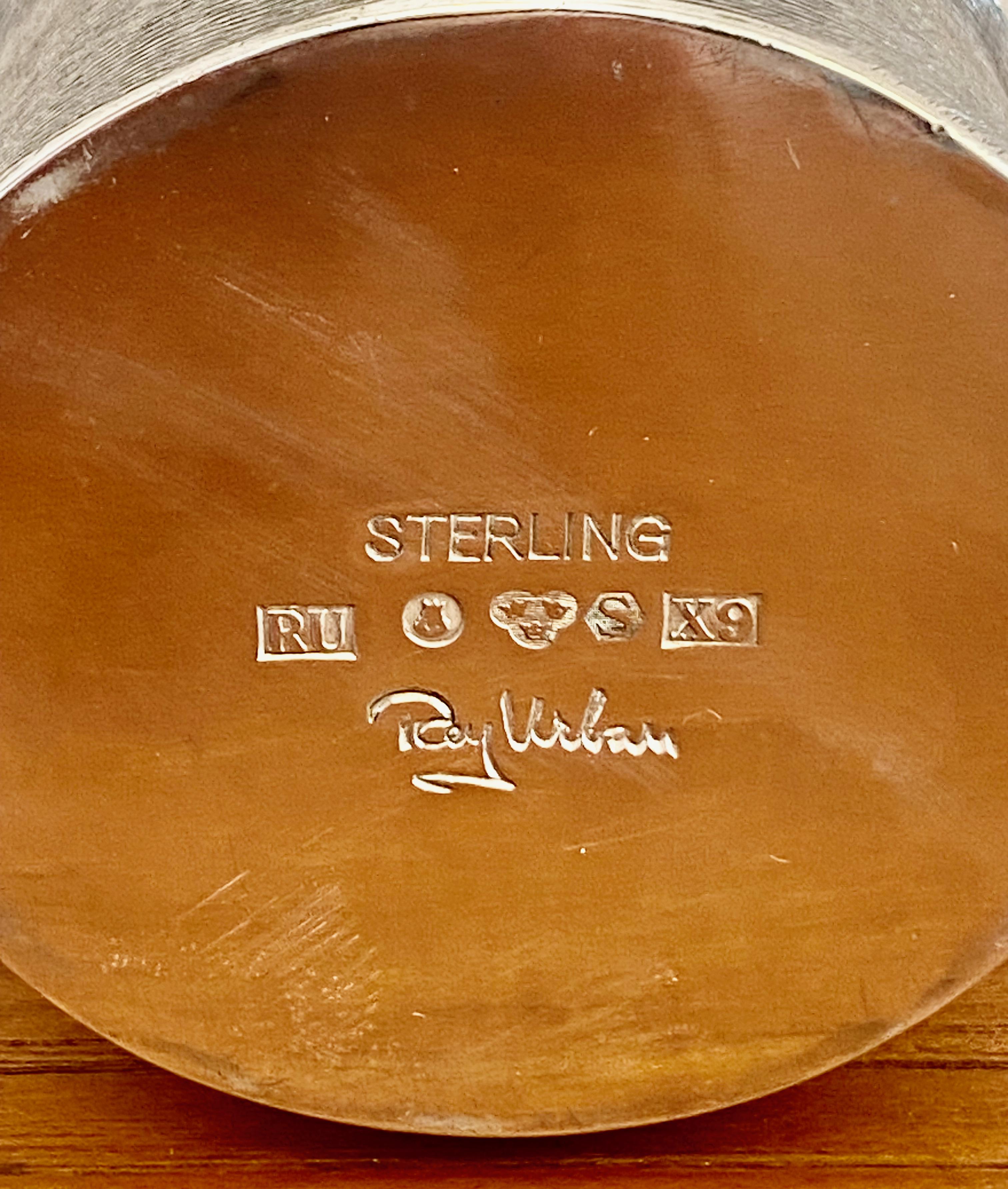 Svedese Rey Urban - Vaso in argento 1972 in vendita