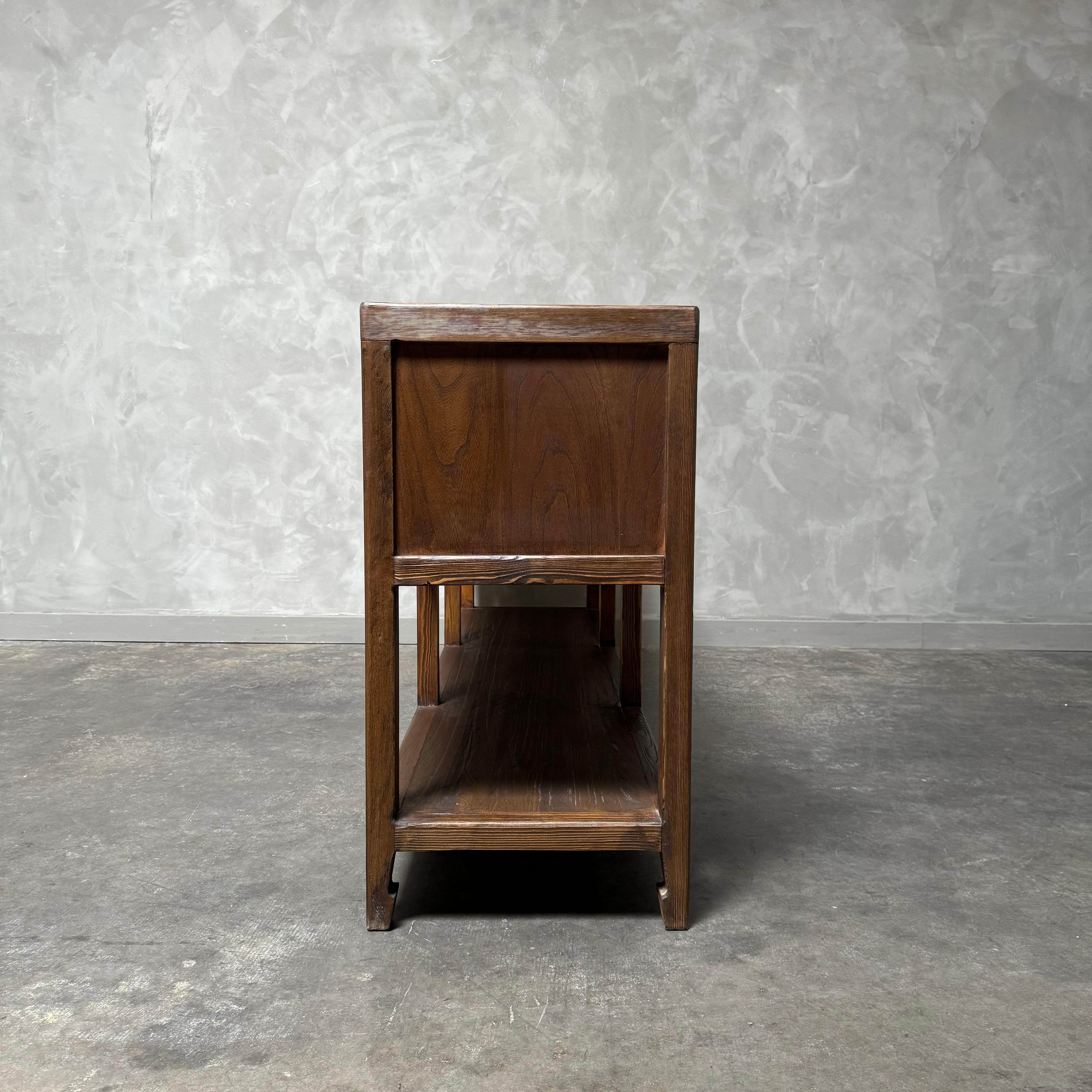 Elm Reya console table For Sale
