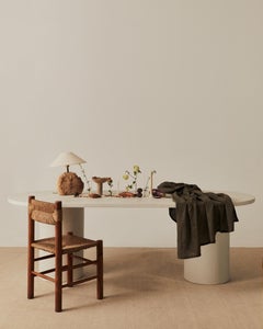 Reye Microcement Dining Table by Marlot Baus