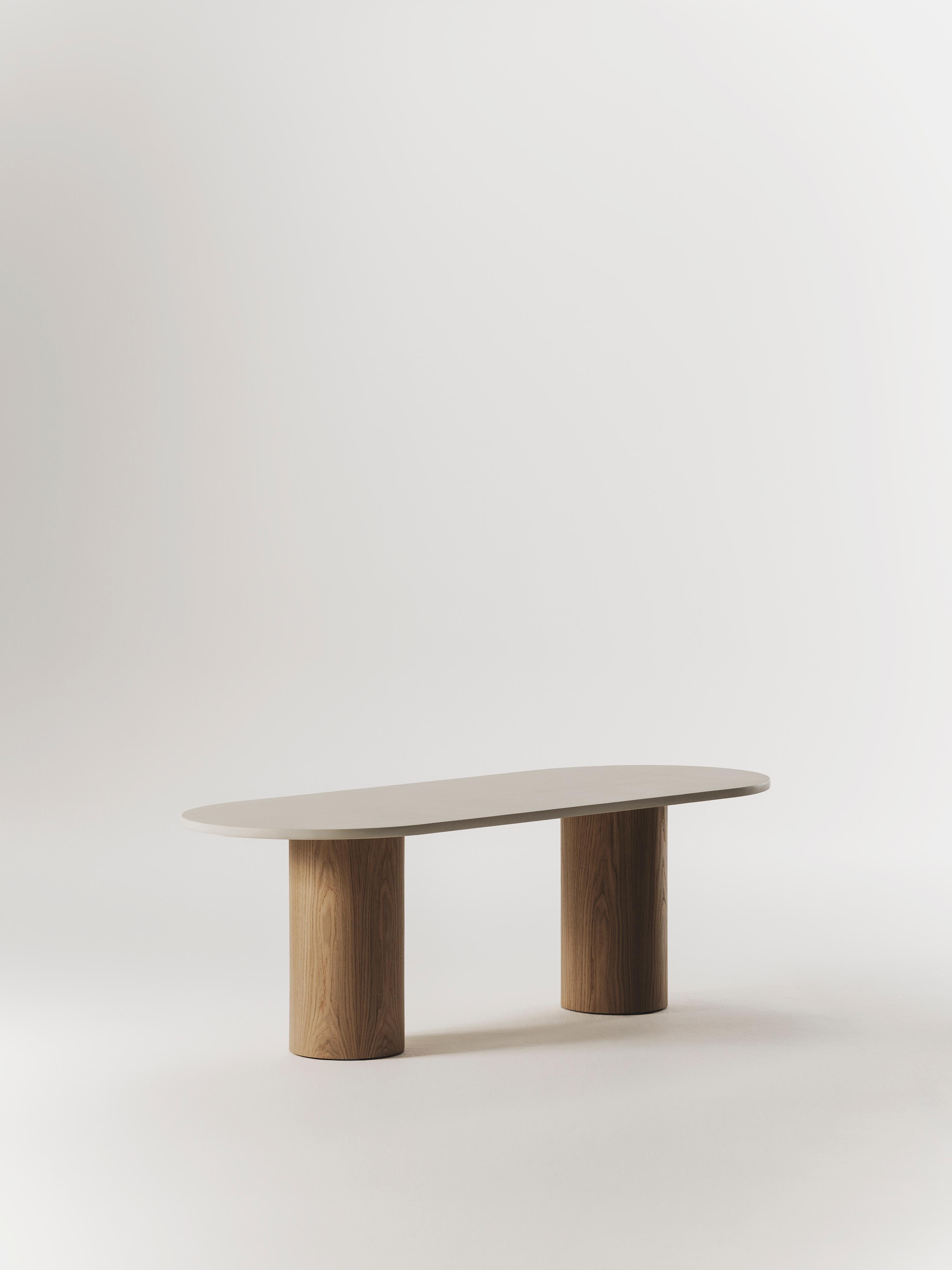 Spanish Reye Microcement Dining Table by Marlot Baus For Sale