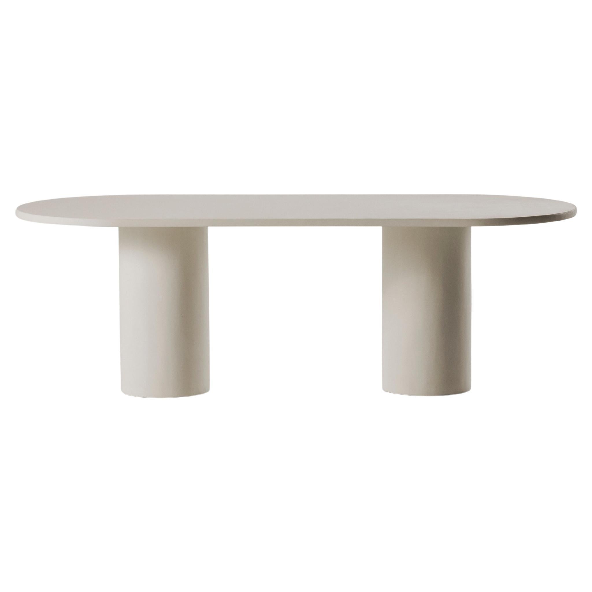 Reye Microcement Dining Table by Marlot Baus For Sale