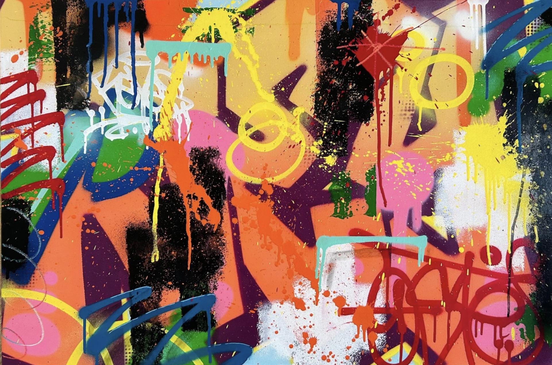 ARTE DI STRADA - Painting di REYES