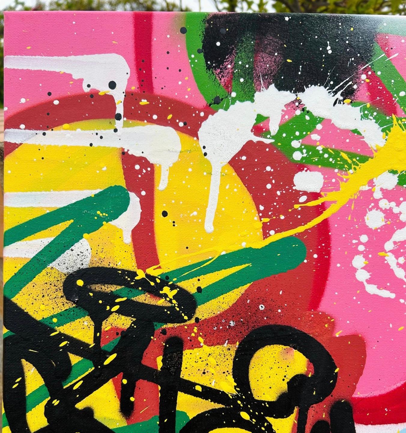
Pittura spray su tela
100% dipinto a mano, arte molto originale
Pezzo unico

PRONTO DA APPENDERE
 
