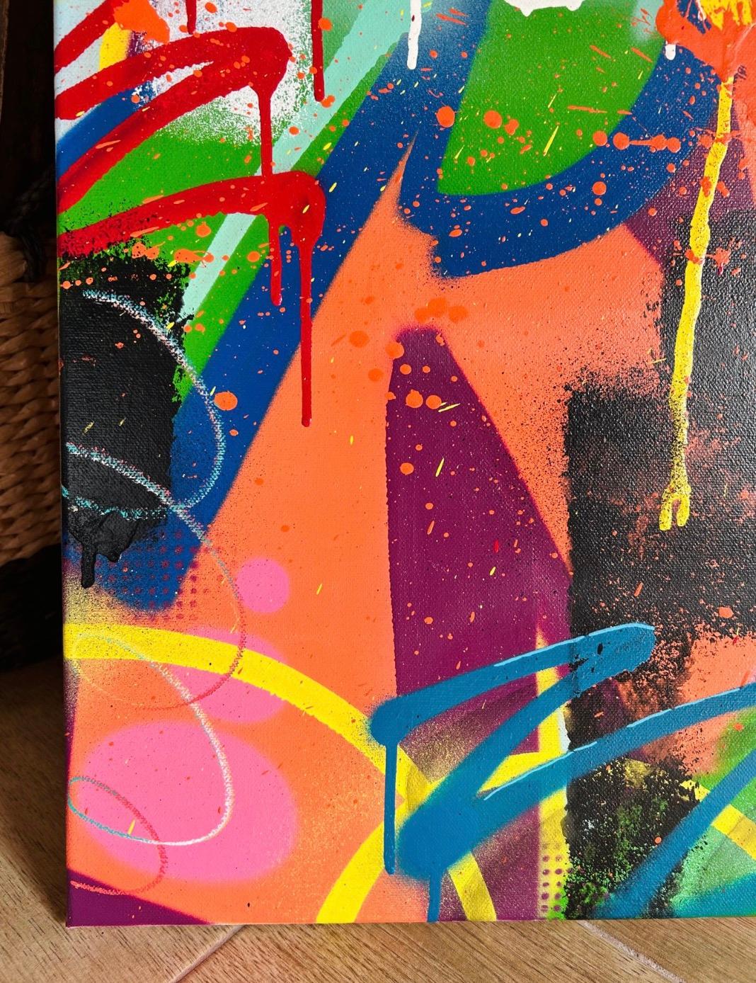 
Pittura spray su tela
100% dipinto a mano, arte molto originale
Pezzo unico

PRONTO DA APPENDERE
 
