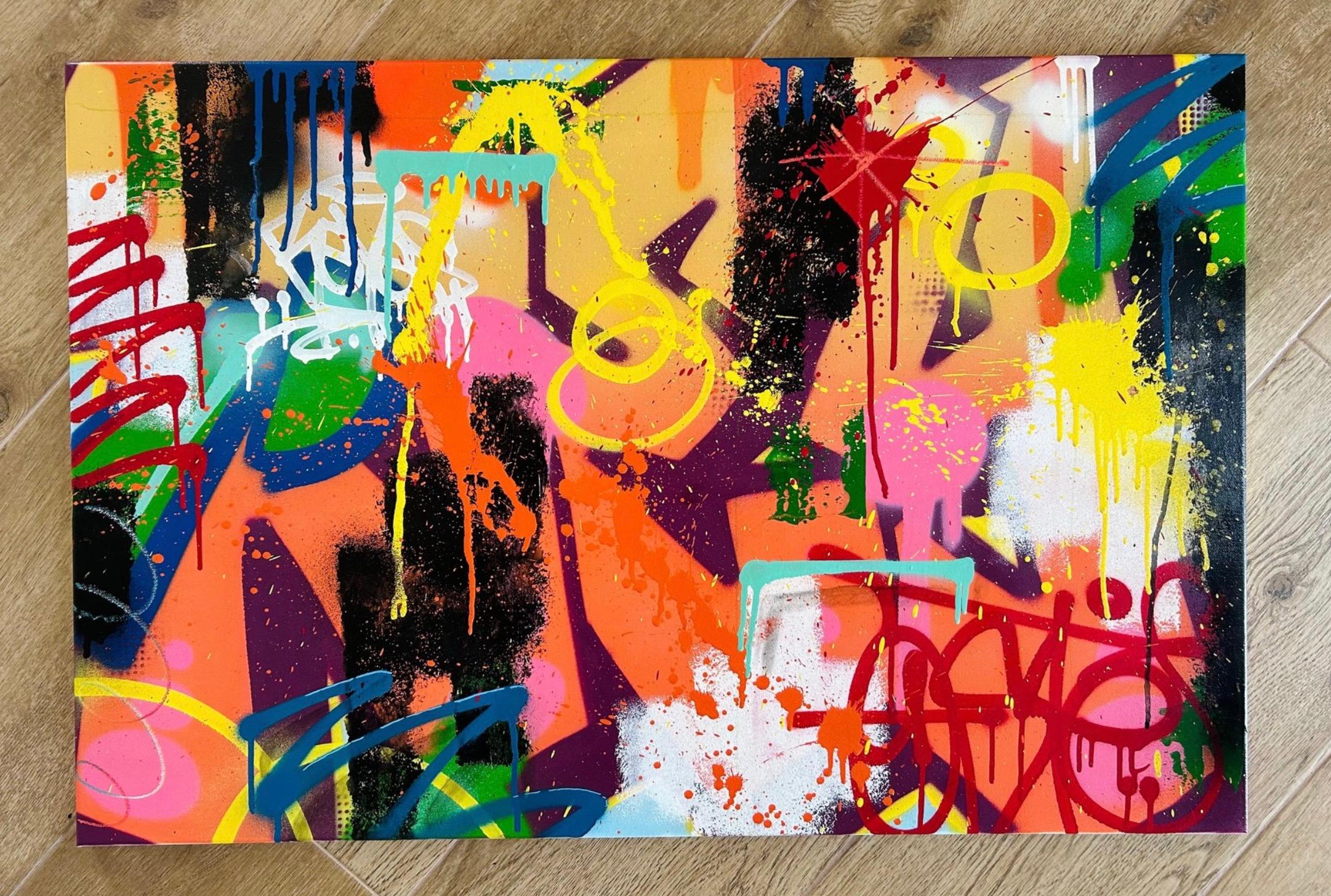 Abstract Painting di REYES - ARTE DI STRADA
