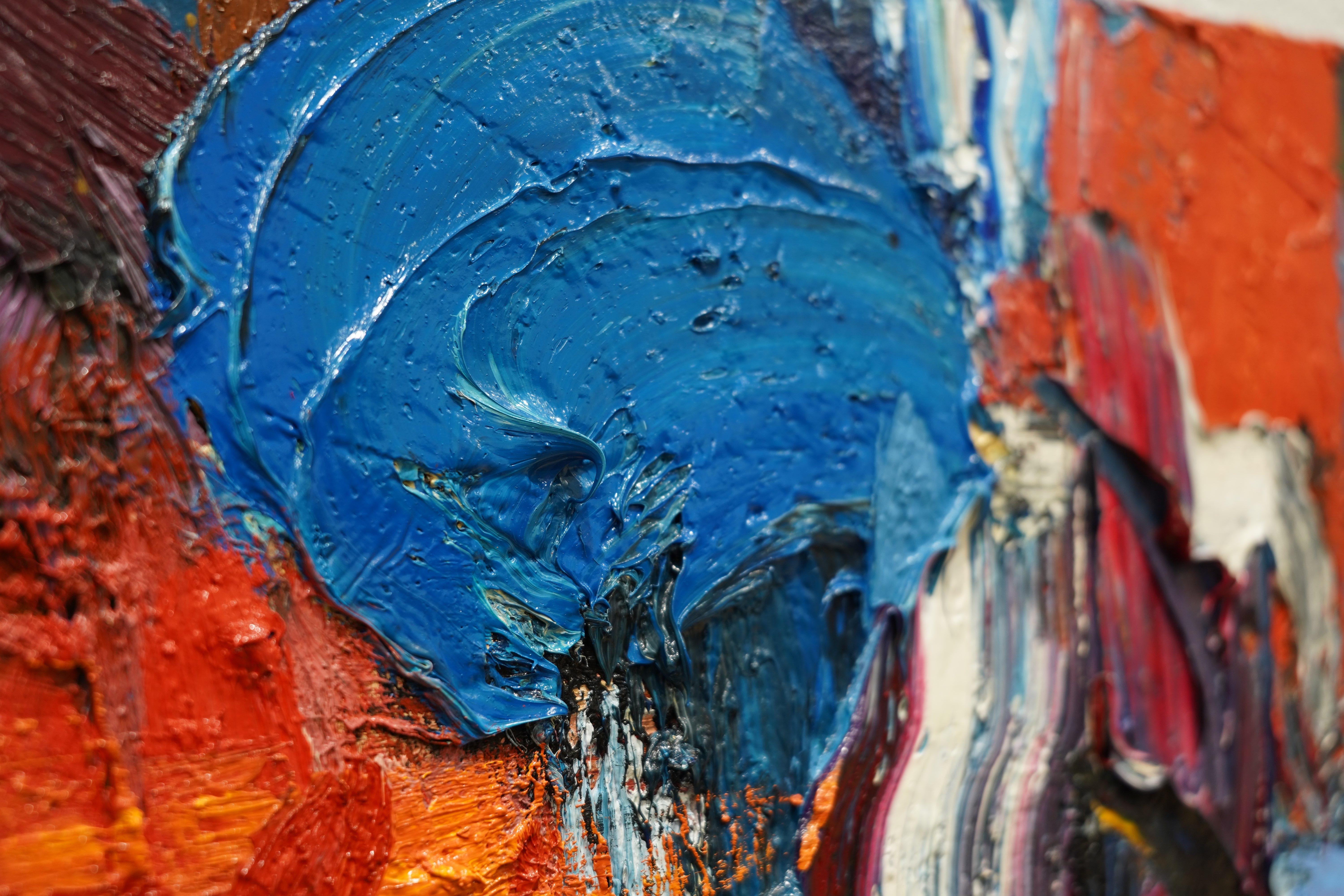 BIO 
Reynier Ferrer Pérez 
Le opere di Reynier Ferrer sono un riflesso viscerale della sua vita e dei suoi stati emotivi. La sua pittura, profondamente intima ed espressiva, emerge da un processo spontaneo in cui il subconscio e l'improvvisazione