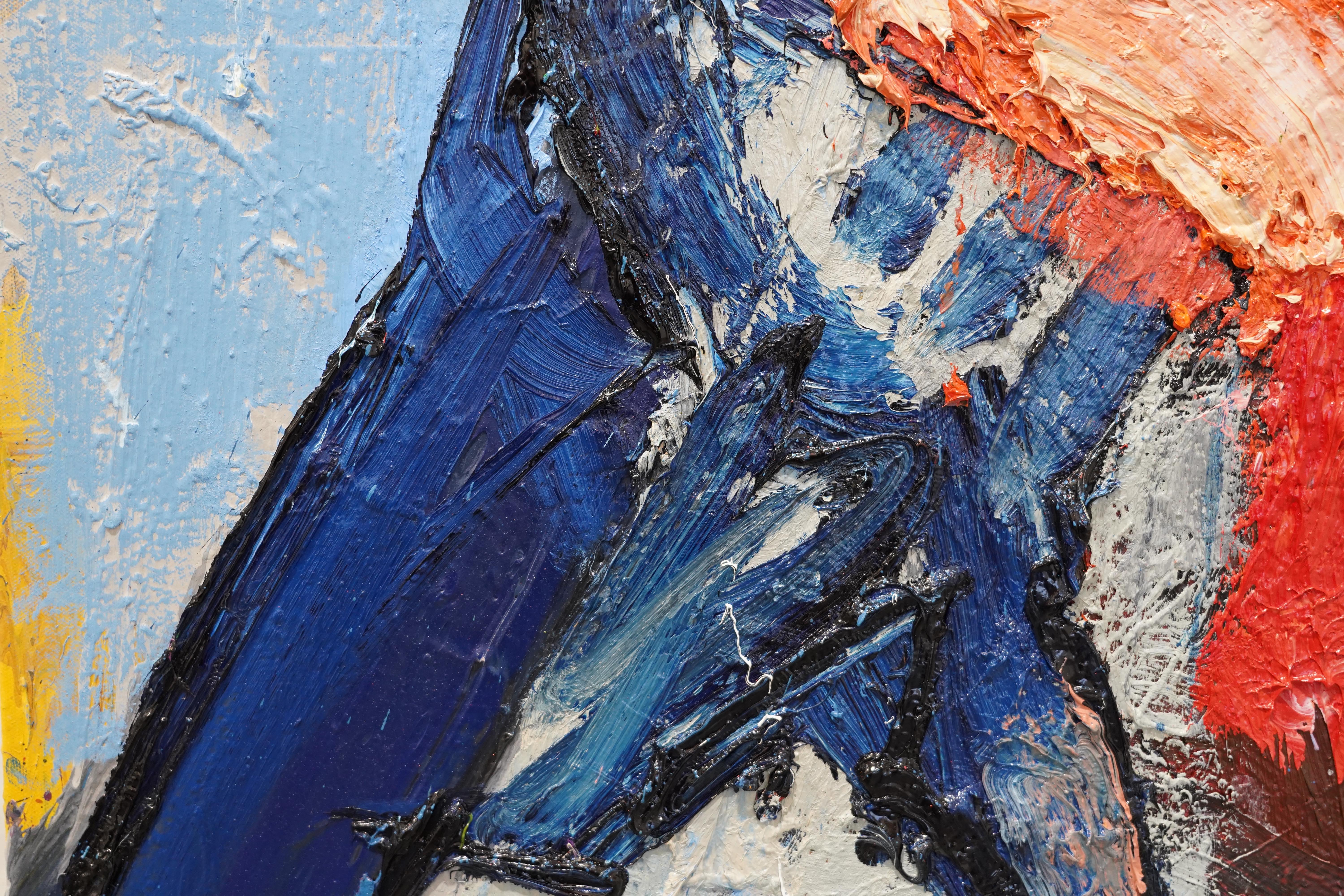 Severance  40 X 30 - Painting by Reynier Ferrer