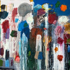 Fabric Abstract Paintings