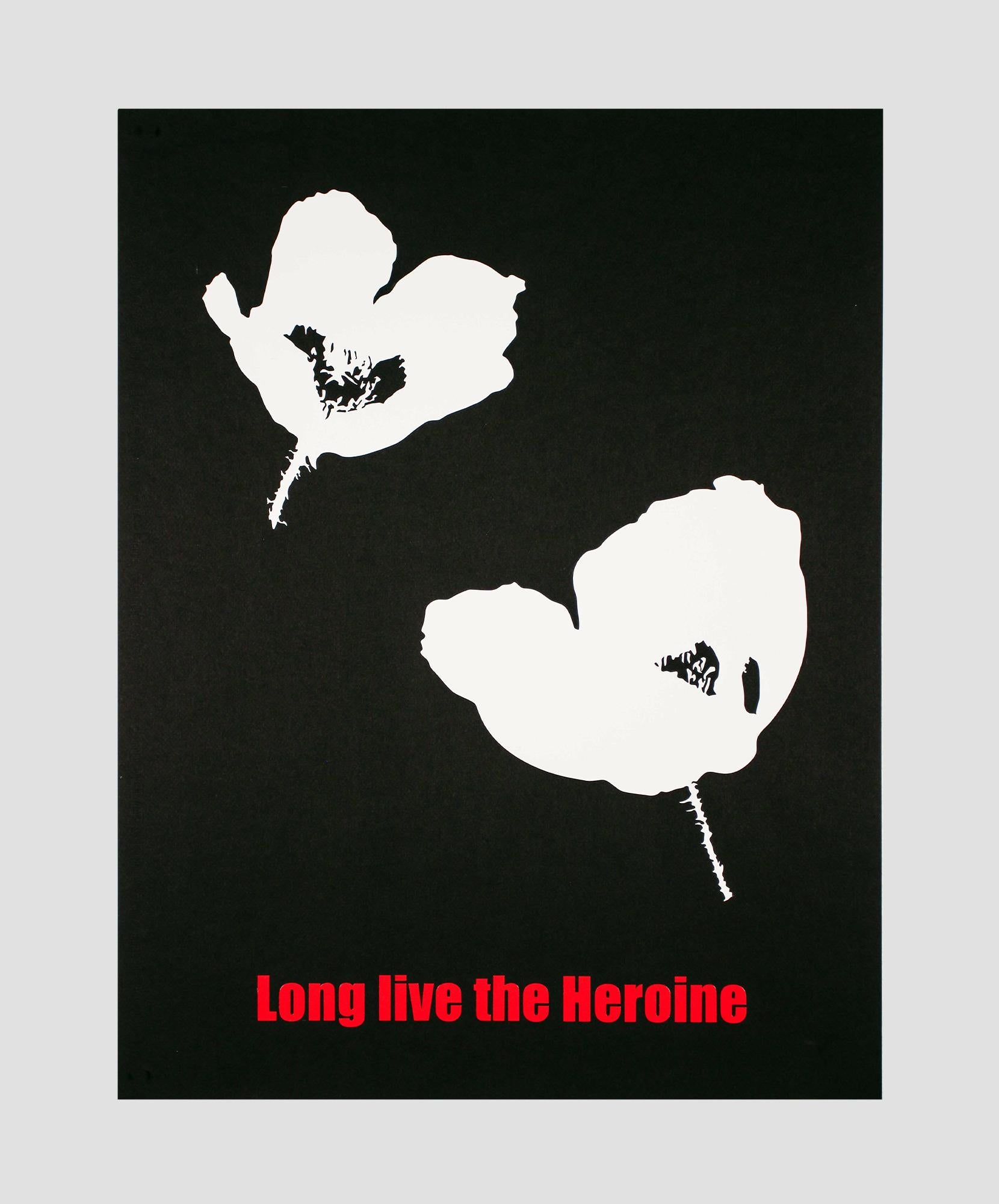 Abstract Print Reynier Leyva Novo - Long Live the Heroine - Vivre le héros