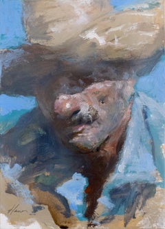 Edgar's Cattle, Portrait Cuban Artist, Museums  and International Collectors.