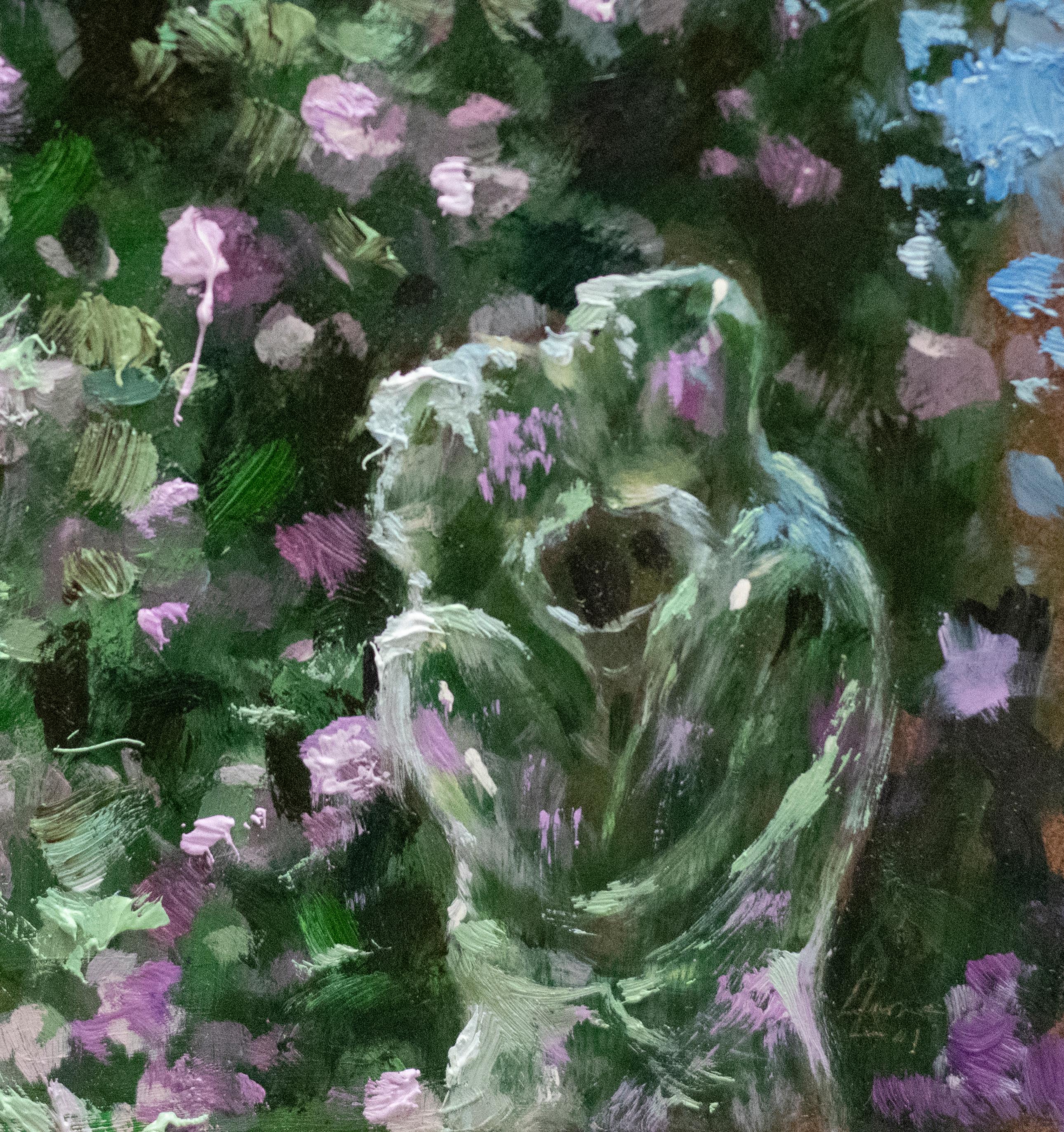 Romeo and Juliet, oil, Cuban-American Artist, Collected by Museums, Individuals - Painting by Reynier Llanes