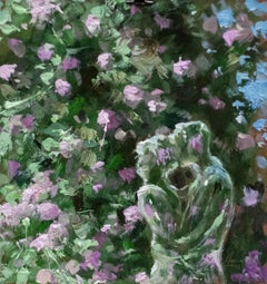 Romeo and Juliet, oil, Cuban-American Artist, Collected by Museums, Individuals