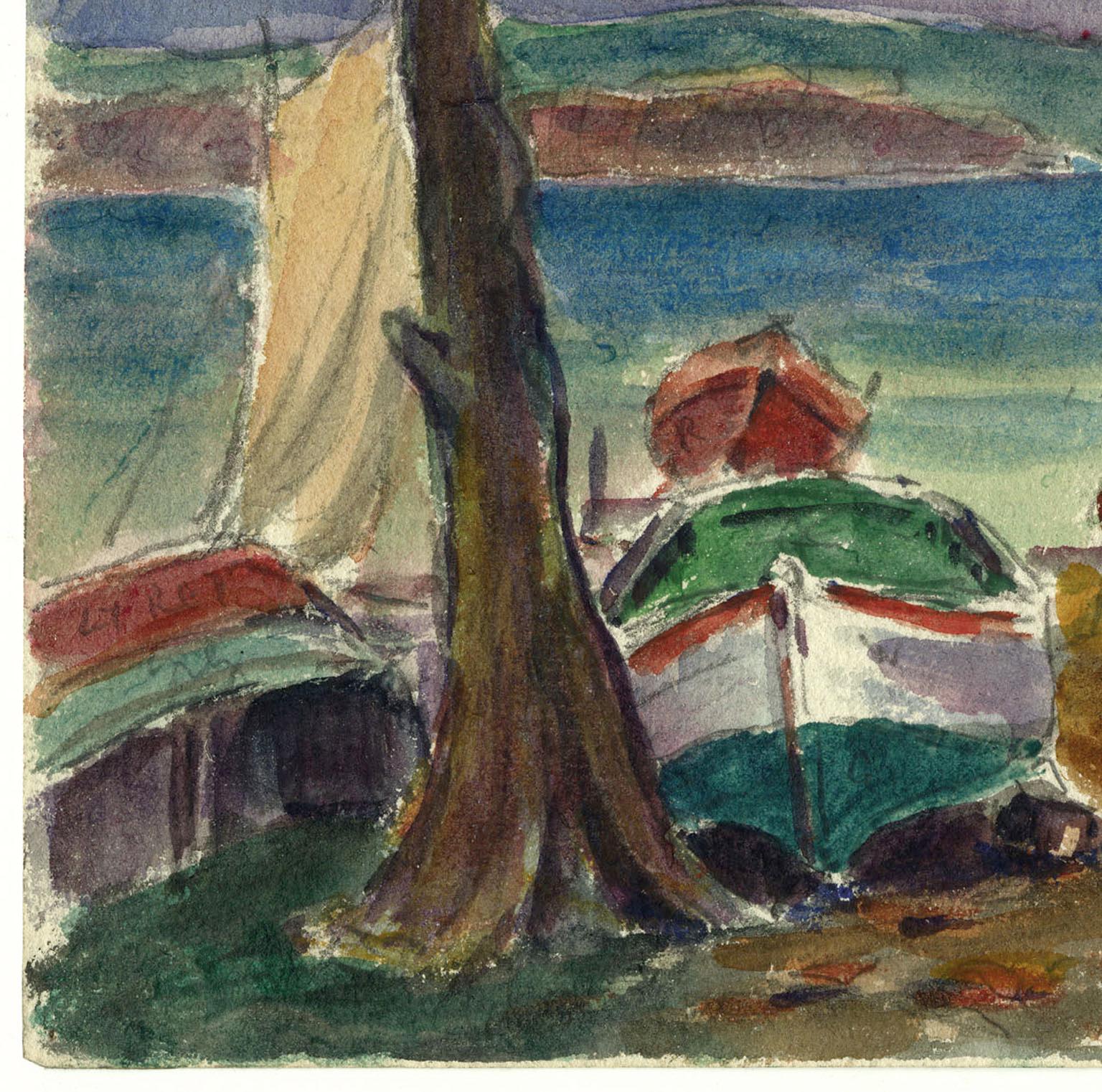 Colon [Panama] (Amerikanischer Impressionismus), Art, von Reynolds Beal