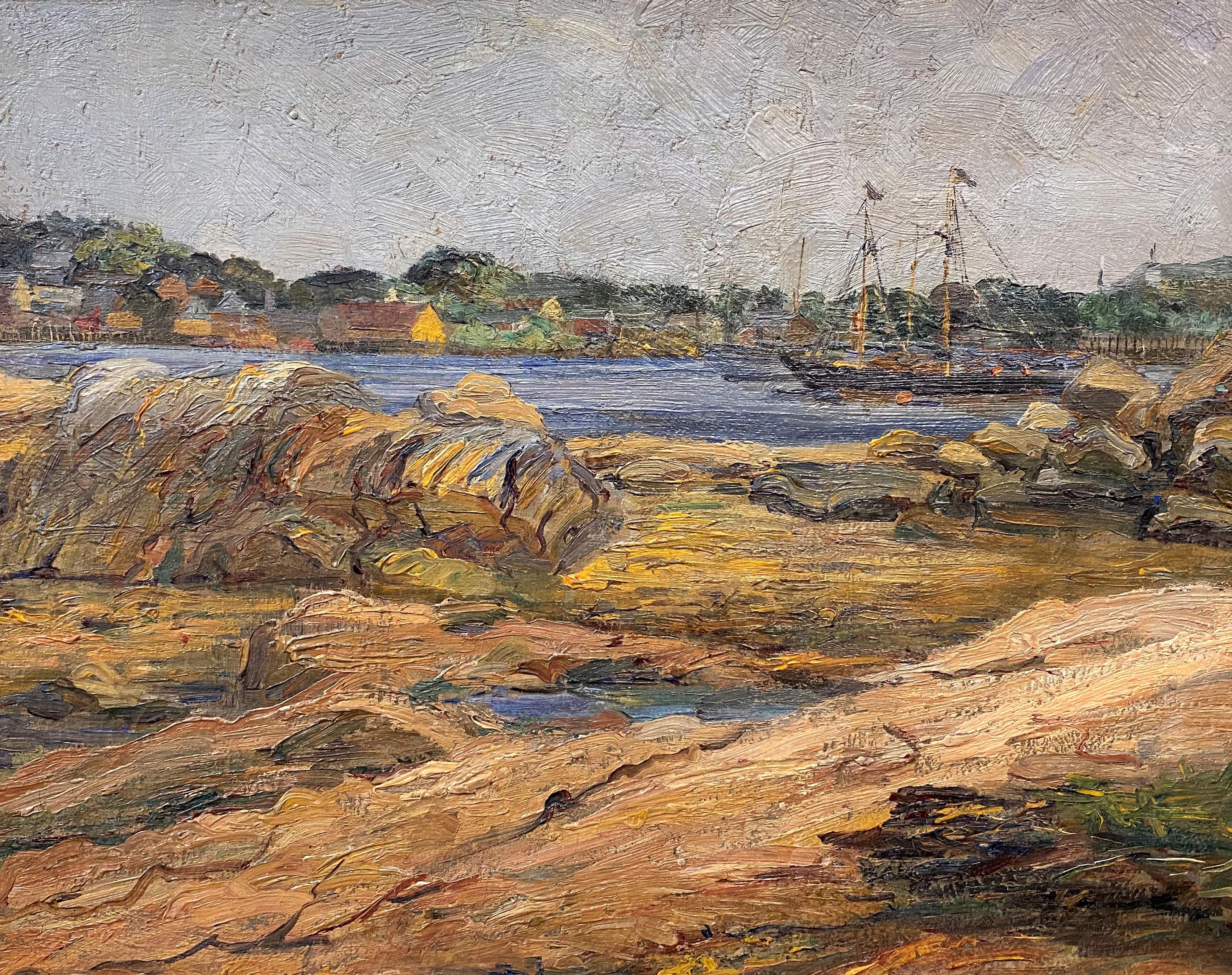 Low Tide - Painting by Reynolds Beal