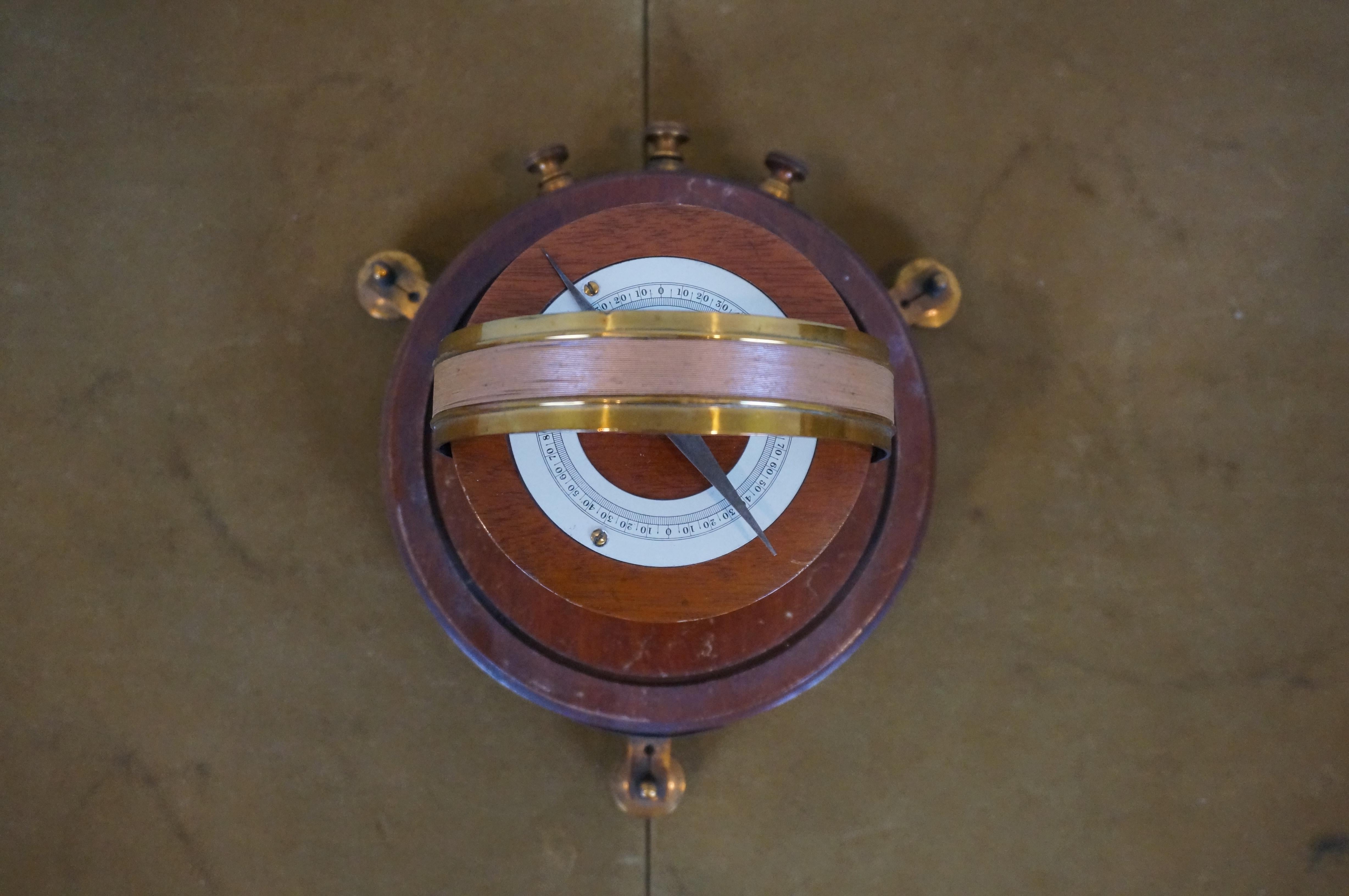 Reynolds & Branson Ltd Scientific Instrument Leeds Tangent Galvanometer 8