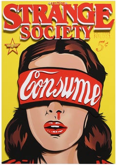 Consume - DELUXE (Street Art, Pop Art, Stranger Things, Nosebleed, Eleven)