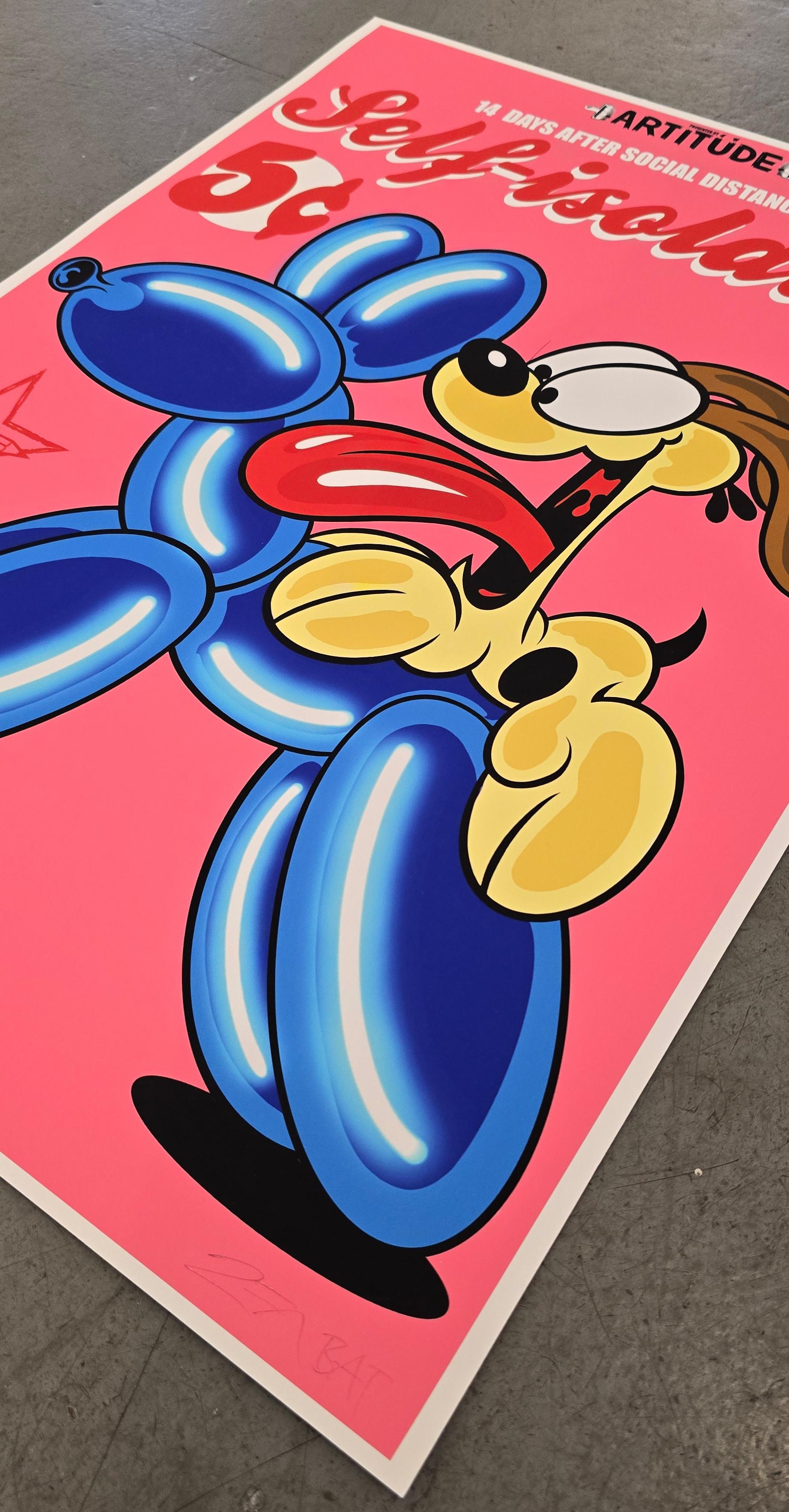 Autoaislamiento (Arte callejero, Pop Art, Divertido, Vibrante, ~47% DE DESCUENTO - SOLO POR TIEMPO LIMITADO) en venta 1